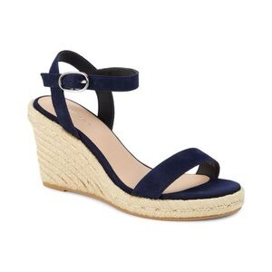 NWOT Stuart Weitzman Teddi Suede Espadrille